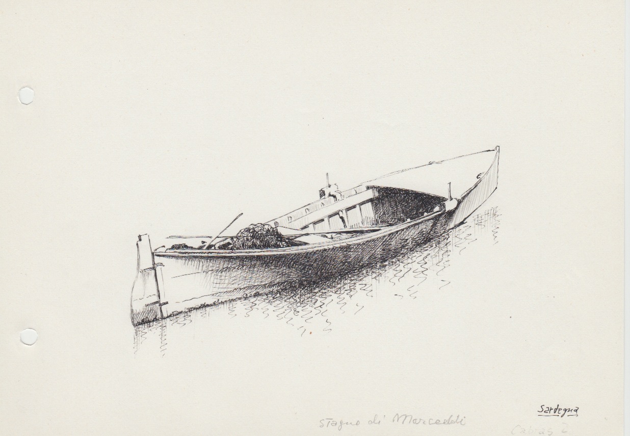 165-Sardegna - stagno di Marceddi
